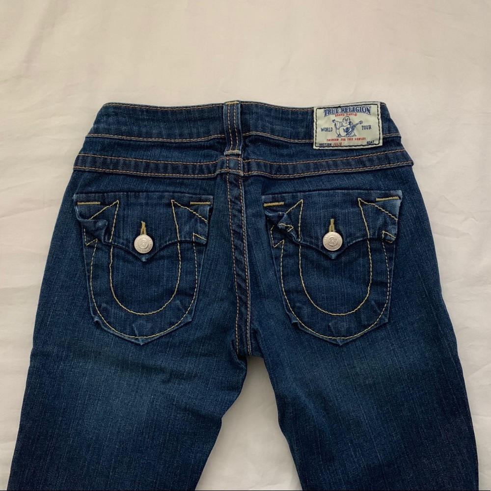 True Religion Medium Wash Skinny Denim Size 25